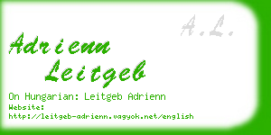 adrienn leitgeb business card